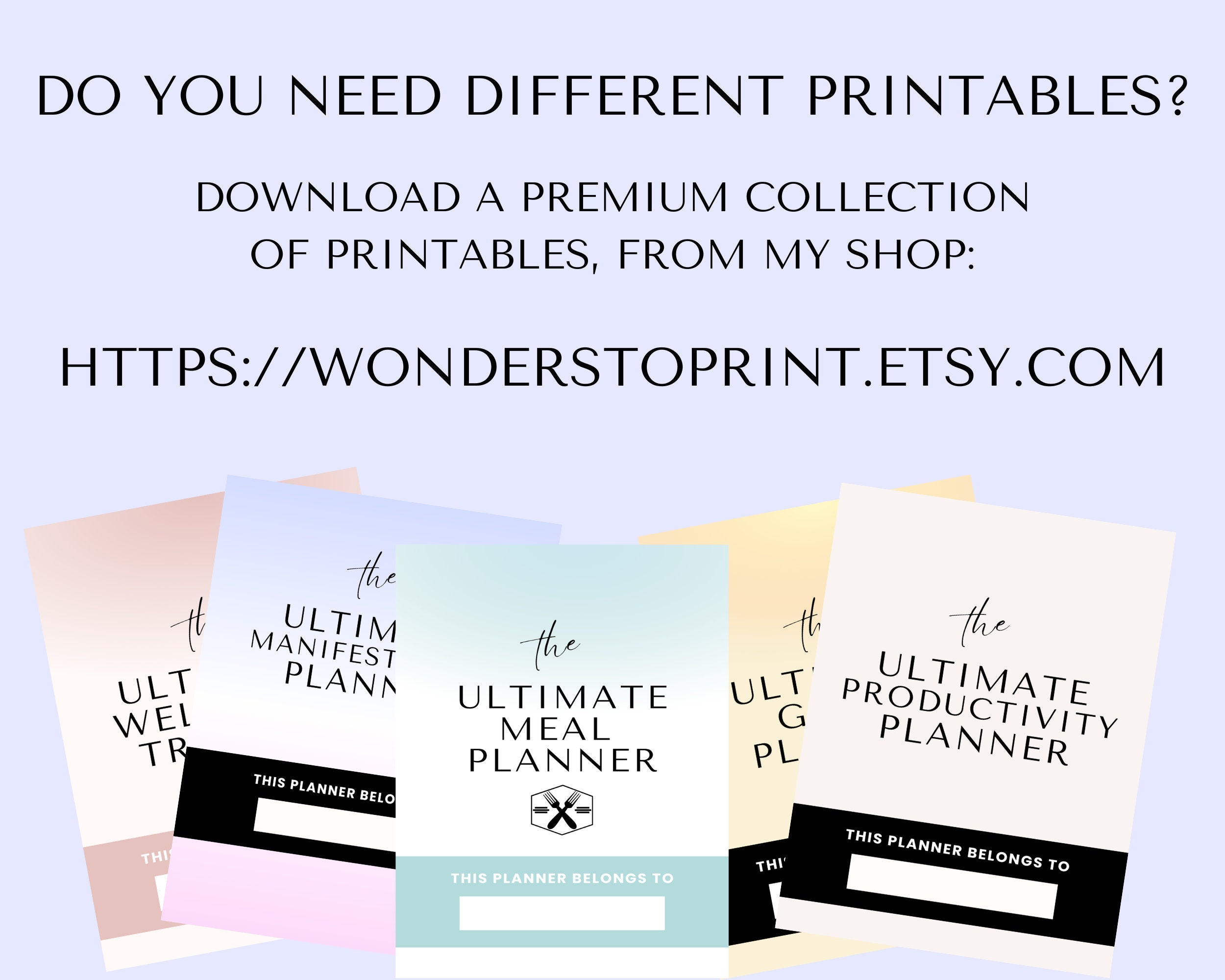 Social Media Planner, Printable Social Media Manager, Editable Social Media Marketing Bundle ...