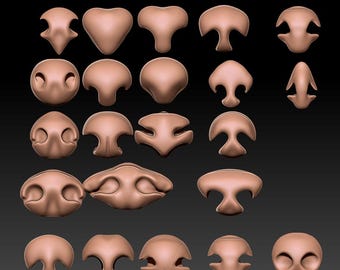 25 Animal Nose STL Pack for Fursuits | 3D Printable Furry Costume Accessories