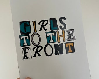 Handmade Girls To The Front Zine - Issue #3 (Made With Teenagers)