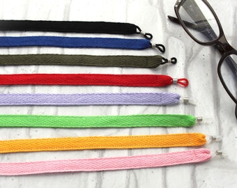 Cotton glasses strap Sunglasses cotton neck lanyard Cord Eyewear chain