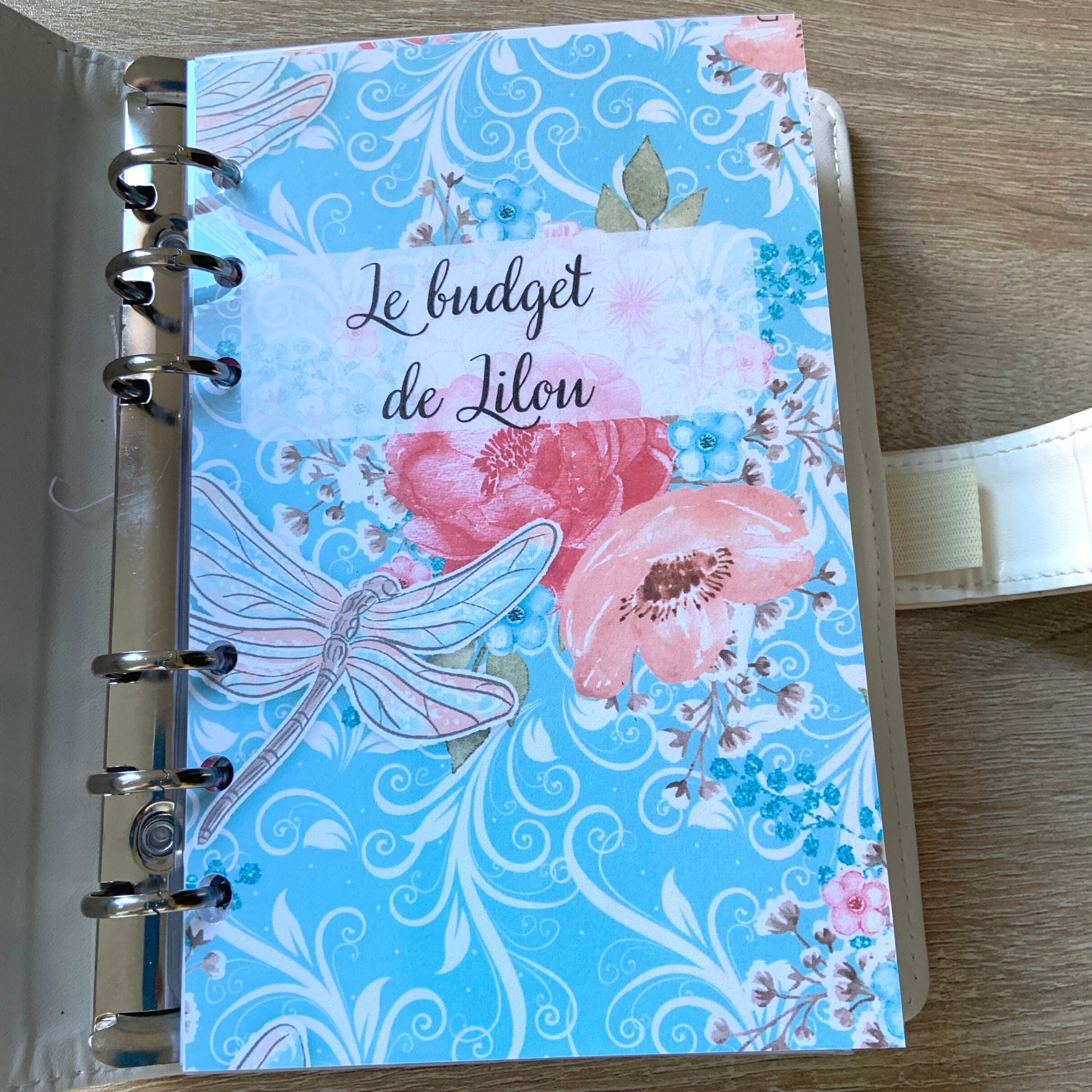 Enveloppe Budget pour classeur A6 - Floral (digital) – Budget Diary