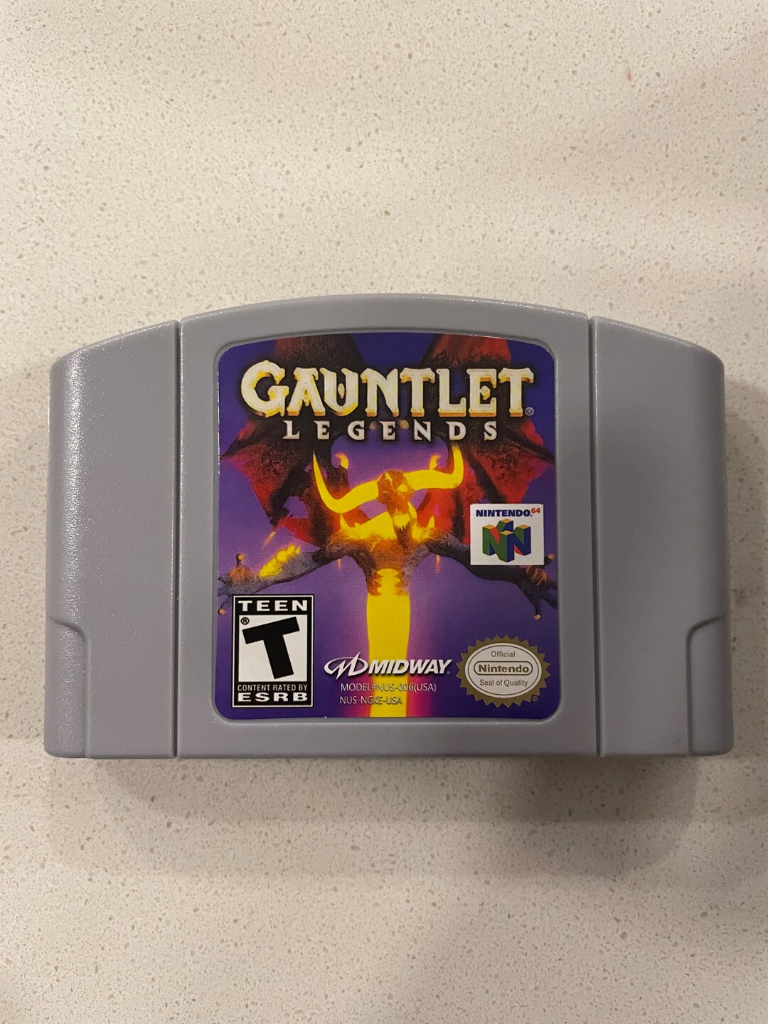 guantlet-legends-nintendo-64-n64-game-cart-etsy