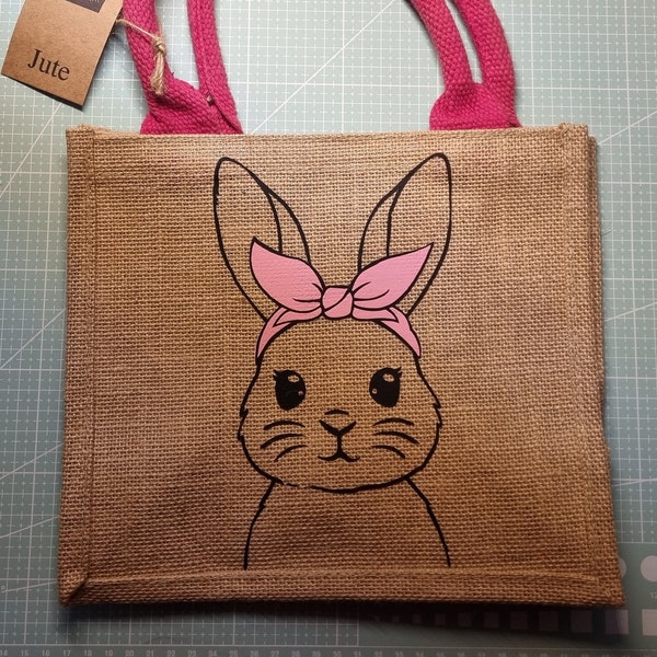 Jute bag small "Bunny"