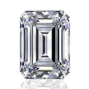 Lab Grown Diamond Loose CVD Diamond For Love Emerald Cut Diamond Ring For Jewelry Lab Grown Diamond Emerald Cut diamond Loose Gemstone