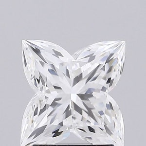 0.50Ct Flower Shaped Lab Grown Diamond,Antique Lab Diamond For Engagement Ring,CVD Diamond Loose For Pendant,Diamond for Women,Gift For Her