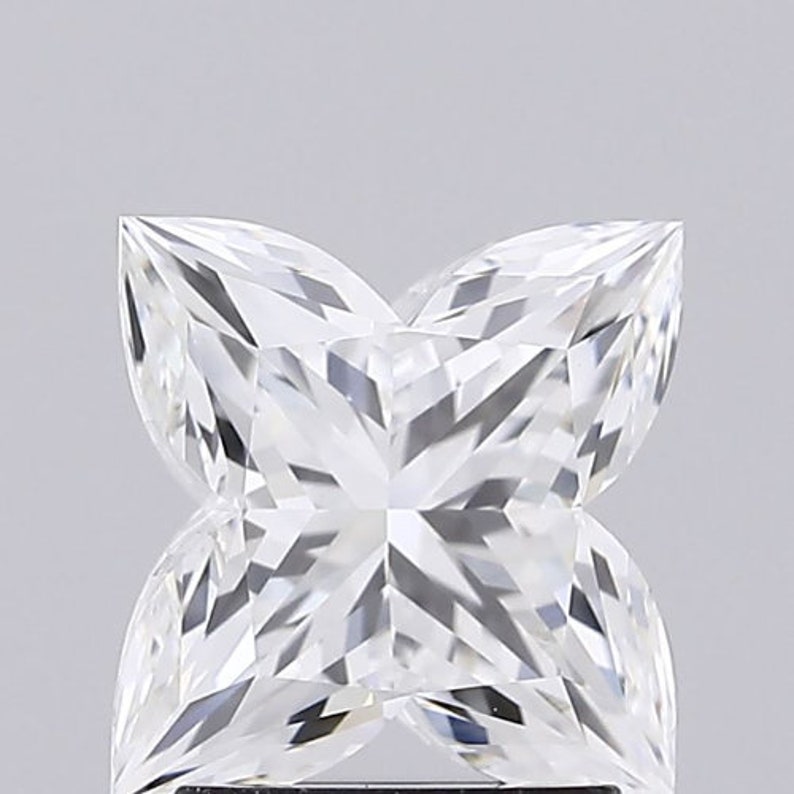 0.50Ct Flower Shaped Lab Grown Diamond,Antique Lab Diamond For Engagement Ring,CVD Diamond Loose For Pendant,Diamond for Women,Gift For Her