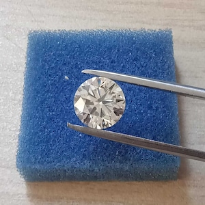 2.10 - 2.15 Carat Round F VS1, Lab Grown Diamond, IGI Certified Loose Diamond for Custom Wedding diamond For Jewelry Cvd Diamond For Ring