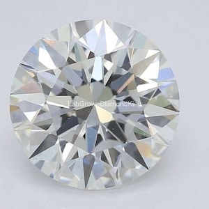 1.80 - 1.85 Carat Round F VS1, Lab Grown Diamond, IGI Certified Loose Diamond for Custom Wedding diamond For Jewelry Cvd Diamond For Ring