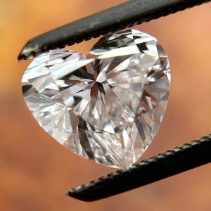 4.75mm Herzform Schnitt Lab gewachsener Diamant für Verlobungsring CVD Diamant für Solitär Anhänger Valentinstag Geschenk für sie Fancy Form Diamant