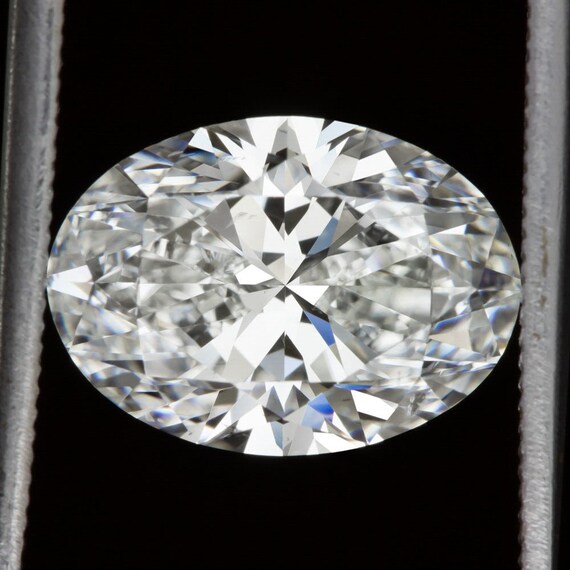 CT Oval Lab Grown Diamond DEF/VS: Loose Solitaire Stone (3x4mm)