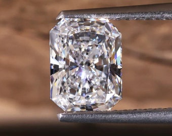 3x2 DEF VS Radiant Cut Lab Grown Diamond, CVD, Loose Diamond for Engagement Ring or Jewelry Loose Gemstone Lab grown Diamond Ring Stone