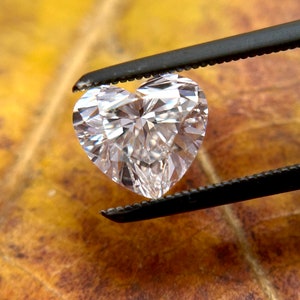 3.5 mm Herzform Cut Lab Diamant gewachsen für Verlobungsring CVD Diamant für Solitär Anhänger Valentinstag Geschenk für sie Fancy Form Diamant