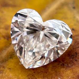 4.50mm Herzform Schnitt Lab gewachsener Diamant für Verlobungsring CVD Diamant für Solitär Anhänger Valentinstag Geschenk für sie Fancy Form Diamant