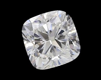 0,82 Cts DEF VS corte cojín: diamante cultivado en laboratorio, CVD, diamante suelto para anillo de compromiso o joyería anillo de piedras preciosas sueltas de diamante cultivado en laboratorio