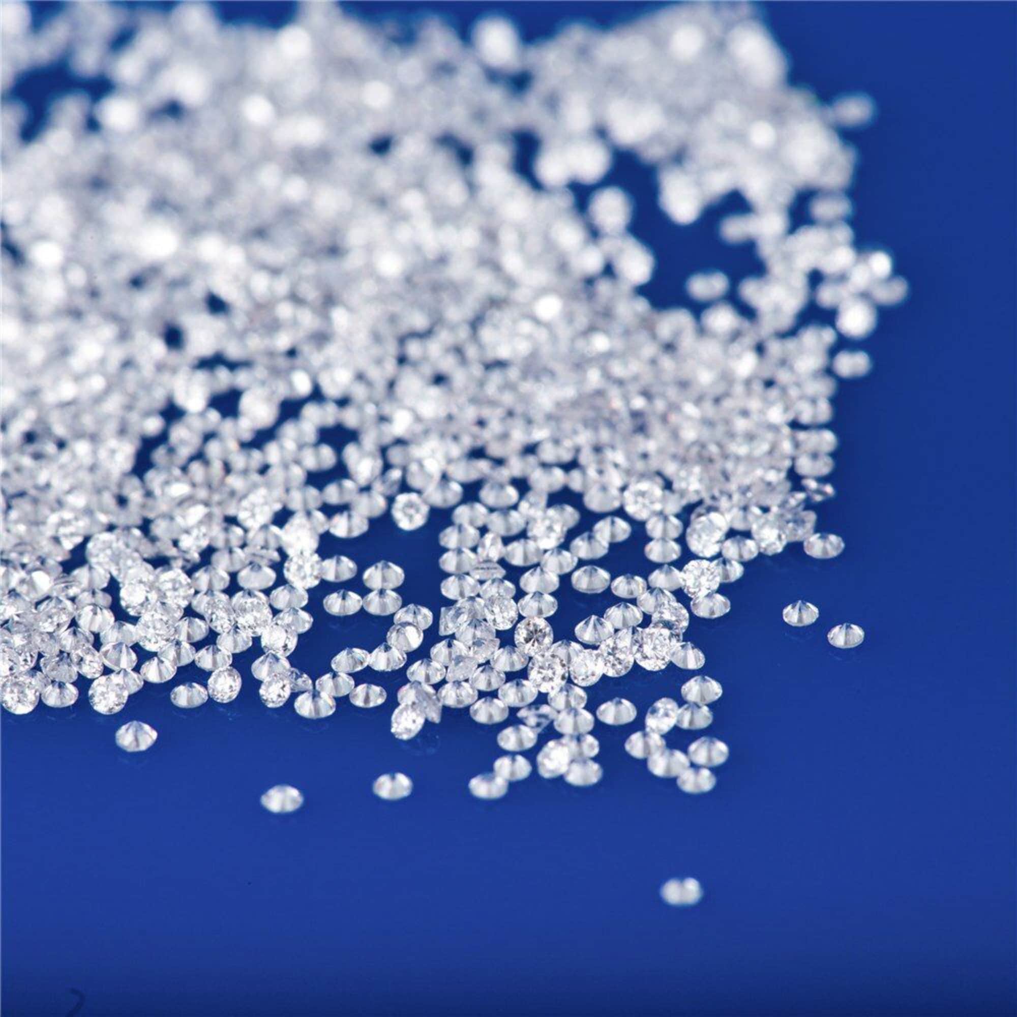 15mm Round Brilliant Cut Diamond, Lab Grown Diamonds, Polished Round Cut LGD Diamond, Lab Grown