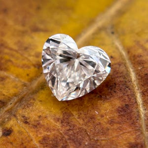 4.25 mm Herzform Schnitt Lab gewachsener Diamant für Verlobungsring CVD Diamant für Solitär-Anhänger Valentinstag Geschenk für sie Fancy Form Diamant