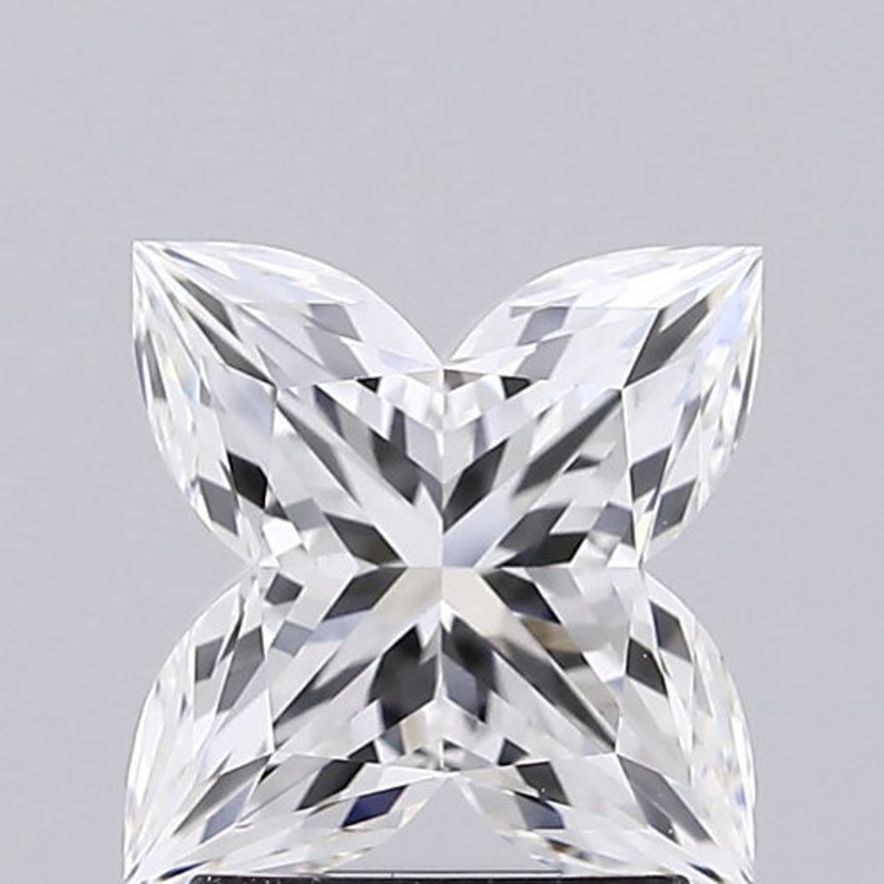 0.50Ct Flower Shaped Lab Grown Diamond,Antique Lab Diamond For Engagement Ring,CVD Diamond Loose For Pendant,Diamond for Women,Gift For Her