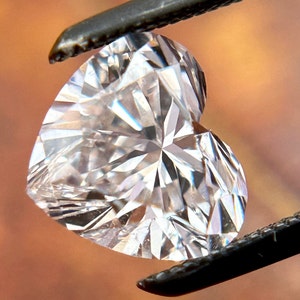 10.00mm Herz Diamant im Lab-Created cvd / hpht Lose Stein Ideal für einzigartige Verlobungsringe Geschenk für Valentinstag Geschenk für sie Fancy Diamond