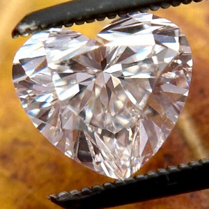 6.5mm Diamant im Herzschliff Lab-Created cvd / hpht Lose Stein Ideal für einzigartige Verlobungsringe Geschenk für Valentinstag Geschenk für sie Fancy Diamond