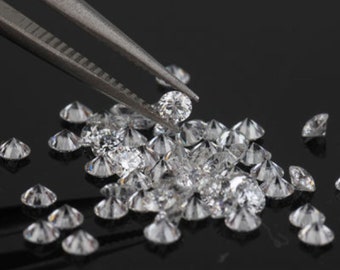1.00mm to 5.00 mm Lab Grown Diamond Hpht Diamond, Best Quality, CVD Loose Diamond of VVS - VS Purity Def Color Lab Grown Diamond for Ring