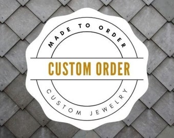 CUSTOM ORDER- We offer you the freedom of design. You dream it Custom Design pendant Custom Design Earrings Custom Design Jewelry collection