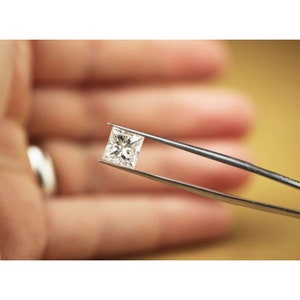 2.00mm White Princess Cut Diamond | Lab Grown Diamond Unique Cut Diamond | Diamonds For Making Wedding Ring Engagement Ring Pendant 1 pcs