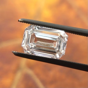 IGI Certified 1.00 Cts Lab Grown Diamond DEF Color Vs  Emerald Cut Diamond / Diamond For Ring / Lab Grown Diamond Ring For Jewelry