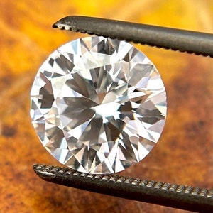 1.20 - 1.25 CTS  Round F VS1, Lab Grown Diamond, IGI Certified Loose Diamond for Custom Wedding diamond For Jewelry Cvd Diamond For Ring