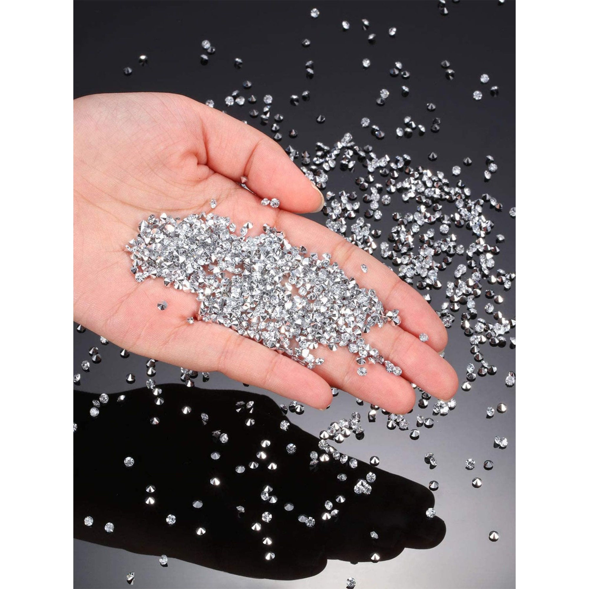 1 Mm to 2 Mm Diamond Round Brilliant Cut Lab Grown Loose Diamond White