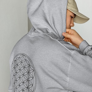 Sacred Geometry Hoodie, Festival Hoodie, Festival Clothing, Flower Of Life Hoodie, Doof Hoodie, Flower Of Life