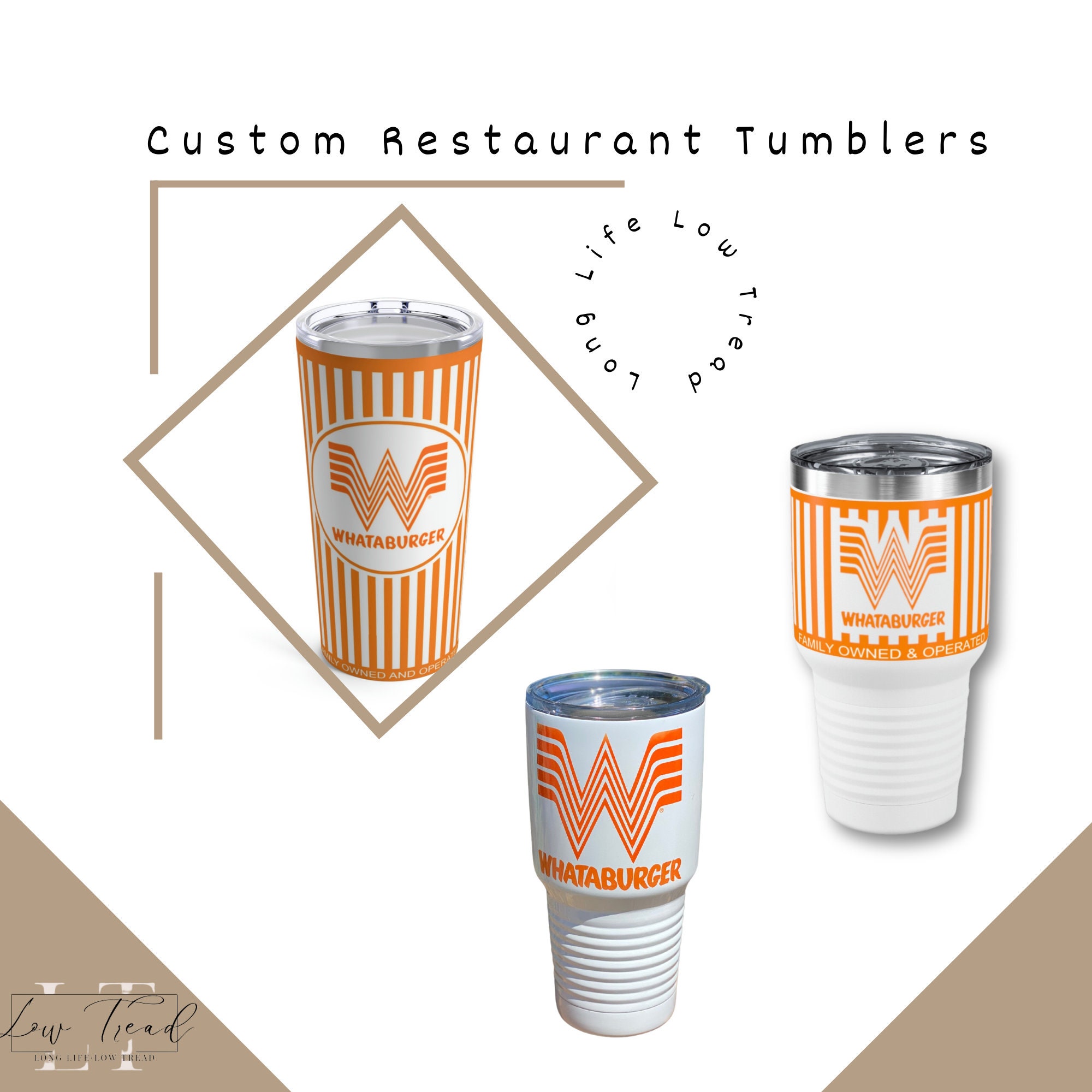 Custom Whataburger YETI Rambler® Tumbler