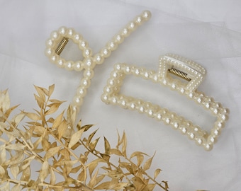 Pince à cheveux | Accessoires pour cheveux Perles | Pince à cheveux | Pince à cheveux perle | mariage | Cadeau | Cadeau de la Saint-Valentin | accessoires pour cheveux