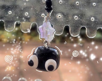 Soot Sprite Clay, Phone Charm, Keychain