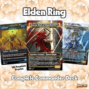 Elden Ring Commander – Custom MTG Proxy EDH | Sidar Jabari of Zhalfir Theme