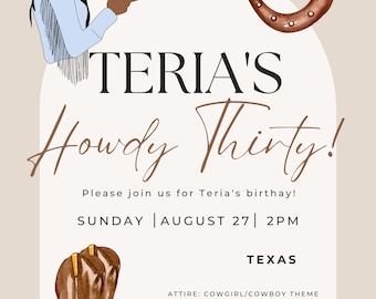 Howdy Thirty!