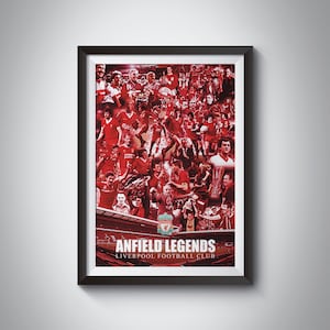 Liverpool FC Anfield Legends Poster Print