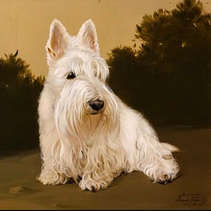 Retrato de mascota al óleo personalizado a partir de una fotografía, arte original por encargo