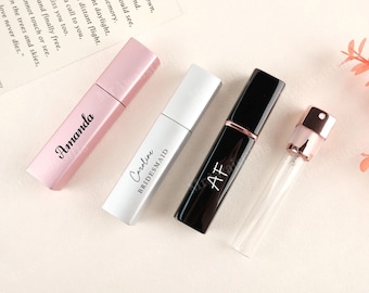 Personalised Perfume Atomiser, Custom Travel Perfume Bottle, Perfume Bottle For With Name, Mini Refillable Perfume Spray Bottle