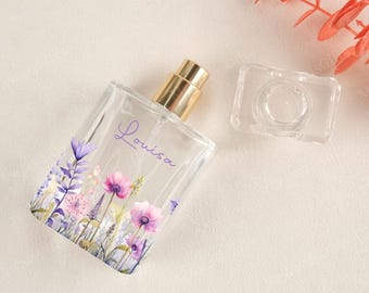 Personalized Engraved Perfume Bottle, Bridesmaid Name Perfume Bottle, Perfume Bottle For Bridesmaid, Wedding Gifts, Party Gift Ideas