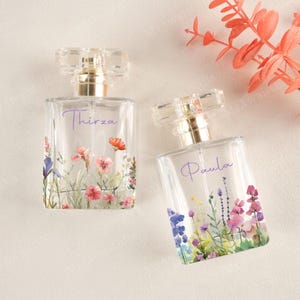 Personalized Custom Refillable Perfume Bottle, Custom Engraved Perfume Bottles, Perfect For Wedding Favor, Mother Of The Bride