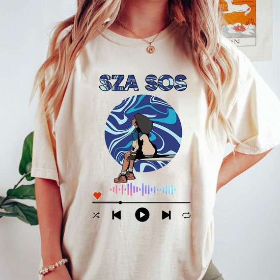 SZA SOS Merch SZA Shirt Spotify Tour 2023 - Happy Place for Music Lovers