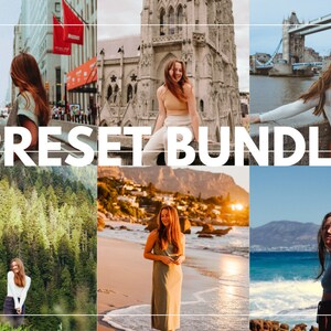 6 Presets Best Seller Bundle For Photographers Lightroom Mobile + Desktop