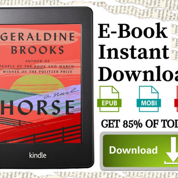 Geraldine Brooks. Horse Etsy