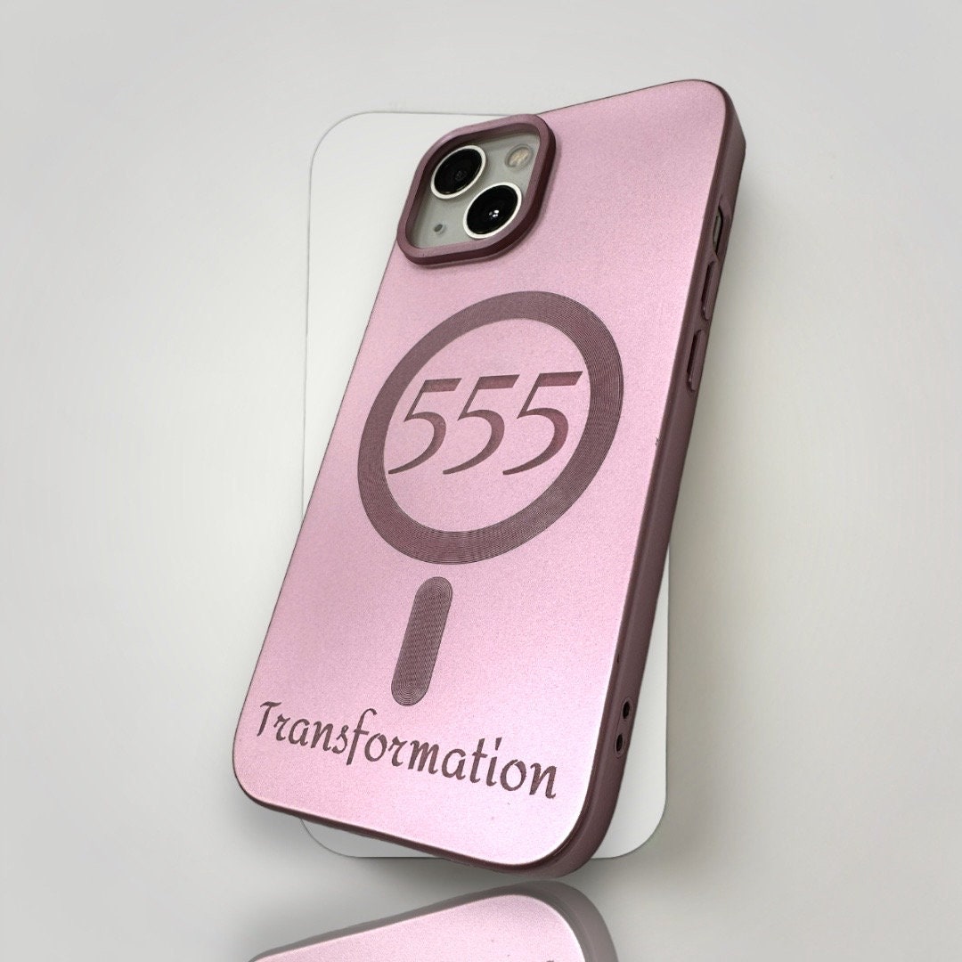 555 Transformation Angel Numbers Case iPhone 11 12 13 14 15 13 Pro Max ...