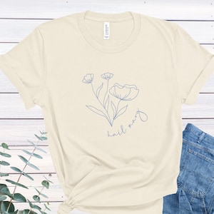 Hail Mary Shirt, Catholic Gift, Catholic Shirt, Catholic Mom Gift, Gift for Catholic, Saint Shirt, Catholic, Catholic Shirt