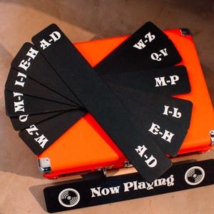 Vinyl Record Dividers A-Z