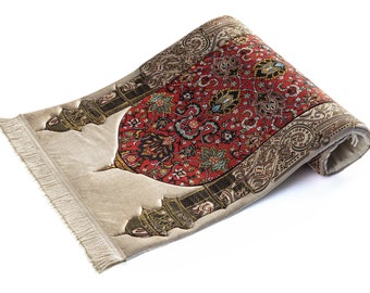 tapis de prière rembourré, tapis de prière musulman, tapis de prière, cadeau du ramadan, tapis de prière mosquée, tapis de prière épais, cadeaux islamiques, tapis de prière islamique