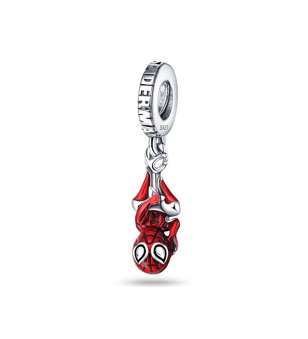 Spiderman Charm for Bracelet, Sliver Charms for Bracelet, Marvel ...