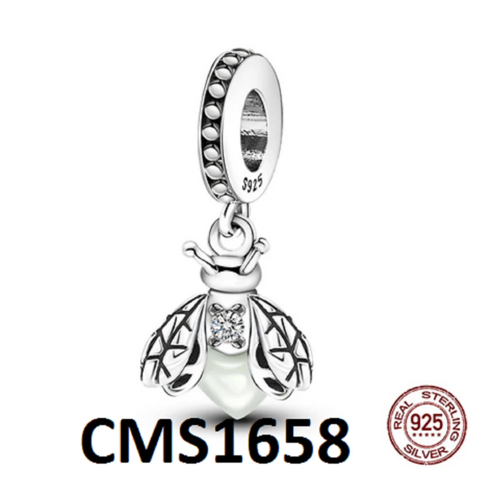 Glow in the Dark Firefly Dangle Charm, New 2023 Pandora Charms for
