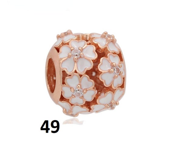 Pandora ローズゴールド チャームブレスレット 925 パンドラ チャーム ブレスレット レディース ピンクゴールド ワン